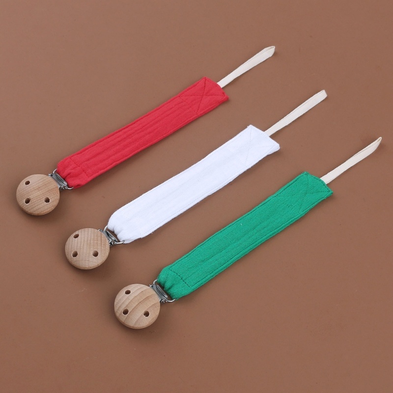 Set 3 Dây Kẹp Núm Vú Giả Chống Rơi Cho Bé Giá Đỡ