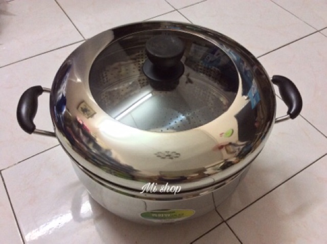 Nồi hấp inox Steam Cooker 30cm