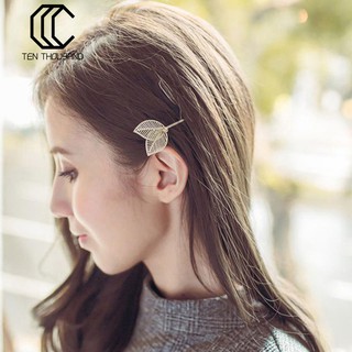 Trâm cài tóc hình chiếc lá thời trang dành cho nữ