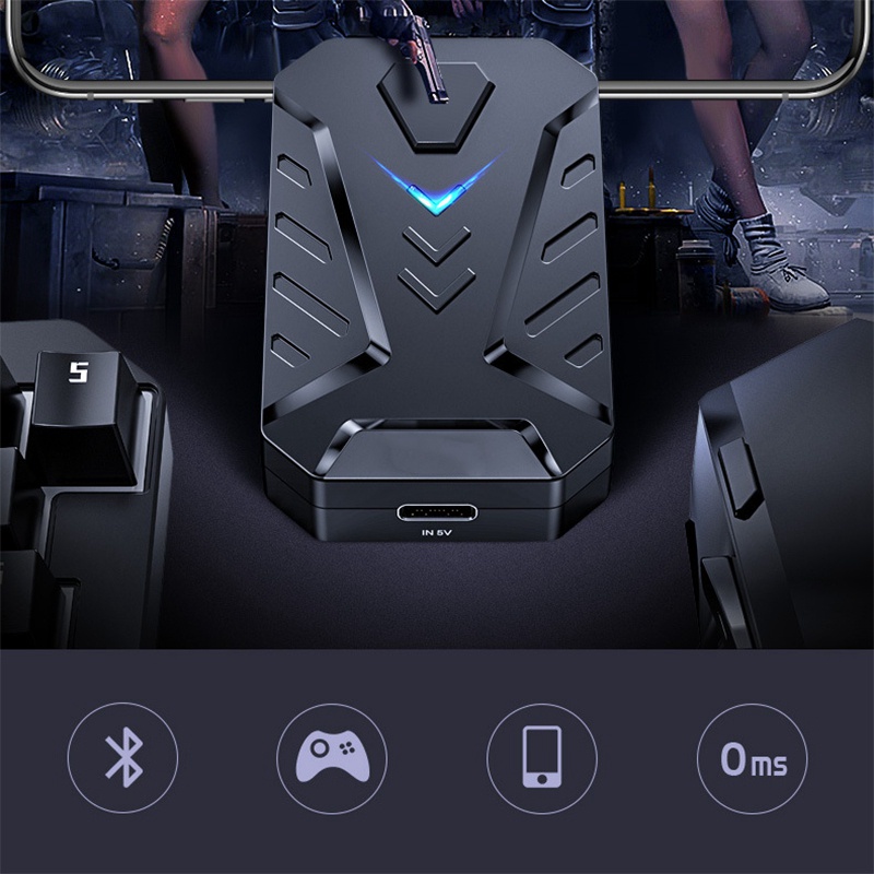 Bộ Chuyển Đổi Chuột Và Bàn Phím Chơi Game Di Động Cho Điện Thoại Android (Không Hỗ Trợ Hệ Thống Ios)