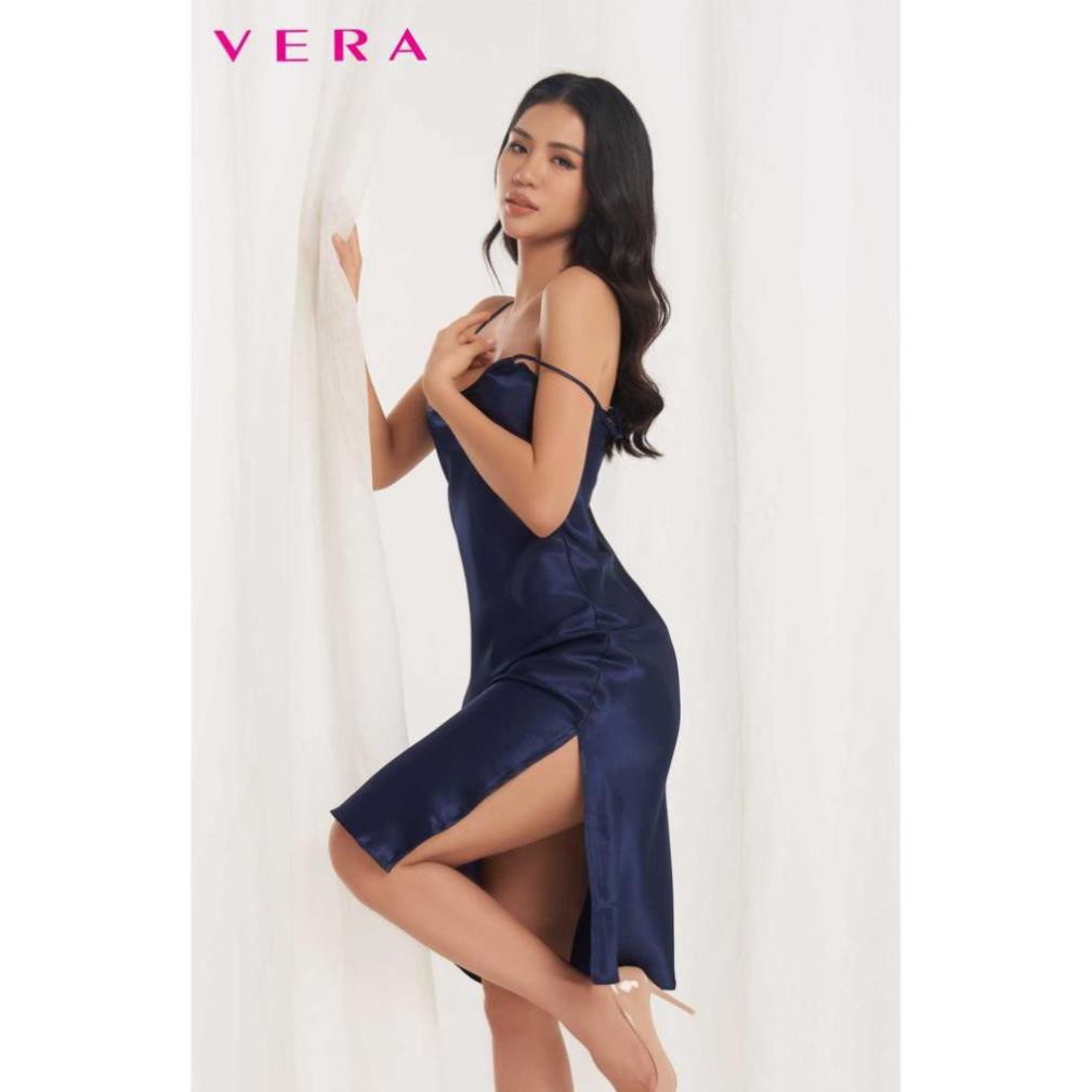 Đầm VERA hai dây satin dáng dài - 0115 Xịn