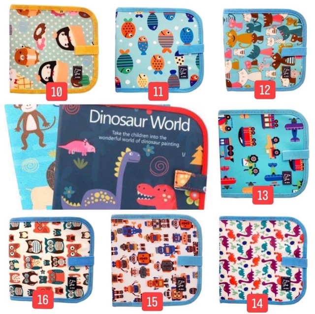 Bảng vẽ tặng kèm 12 cây bút cho bé