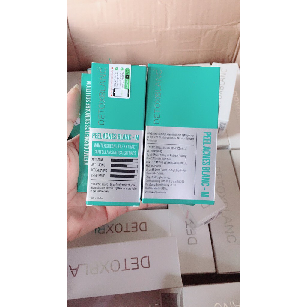 Giá gốc Serum mụn của Detox Blanc , mẫu mới nhất, hàng chuẩn sịn