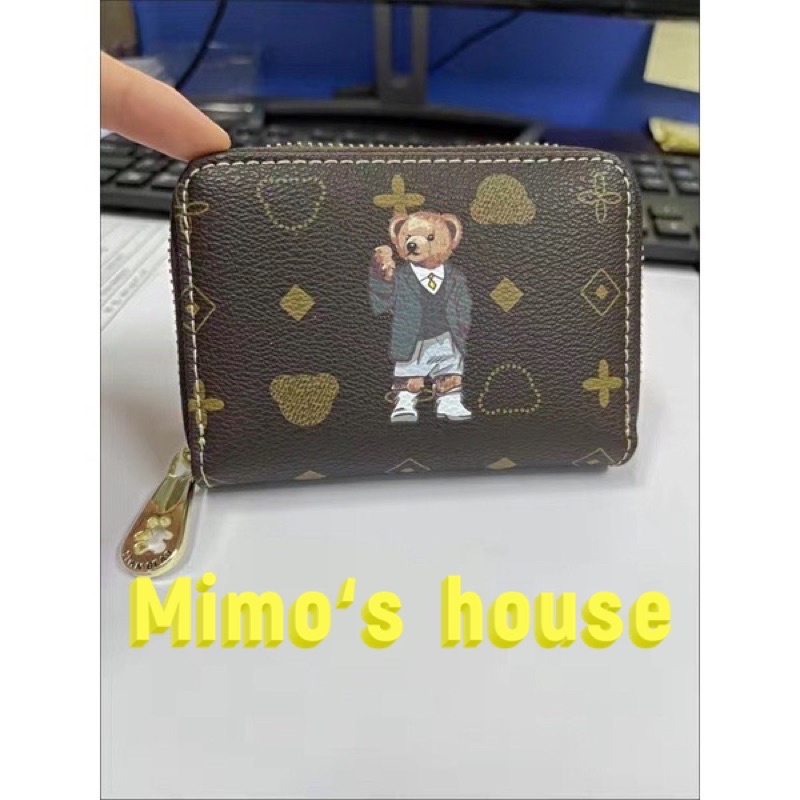 Ví nữ ngắn nhiều ngăn đựng tiền, thẻ hàng chính hãng TTWN BEAR