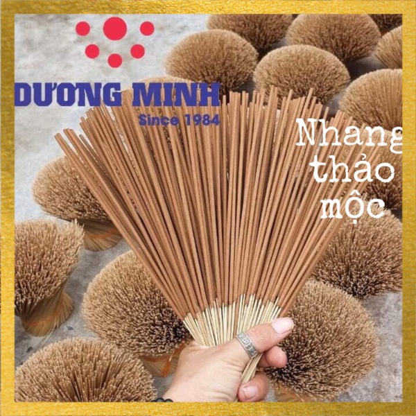Nhang sạch Dương Minh loại bó 1kg 100% thành phần tự nhiên nhang cây thơm từ cây lá an toàn không hoá chất