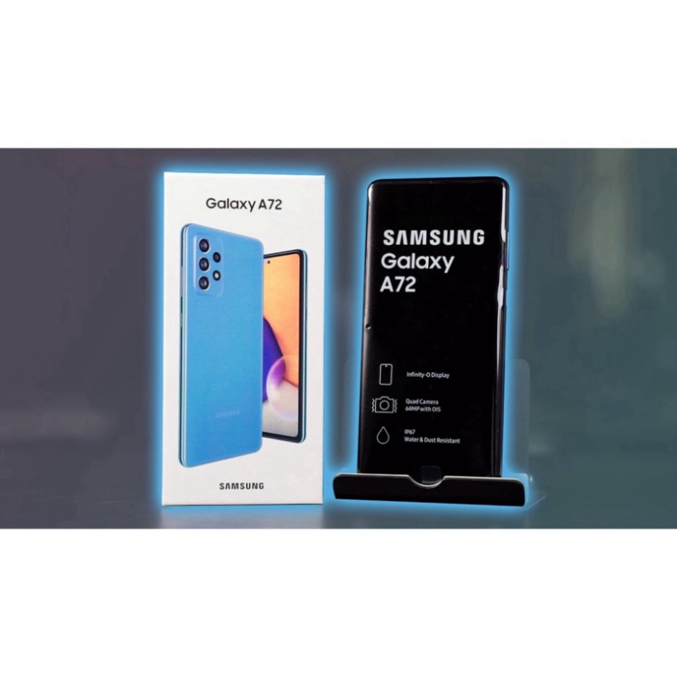 Điện thoại Samsung Galaxy A72  mới nguyên seal bh 12 toàn quốc ảnh thật