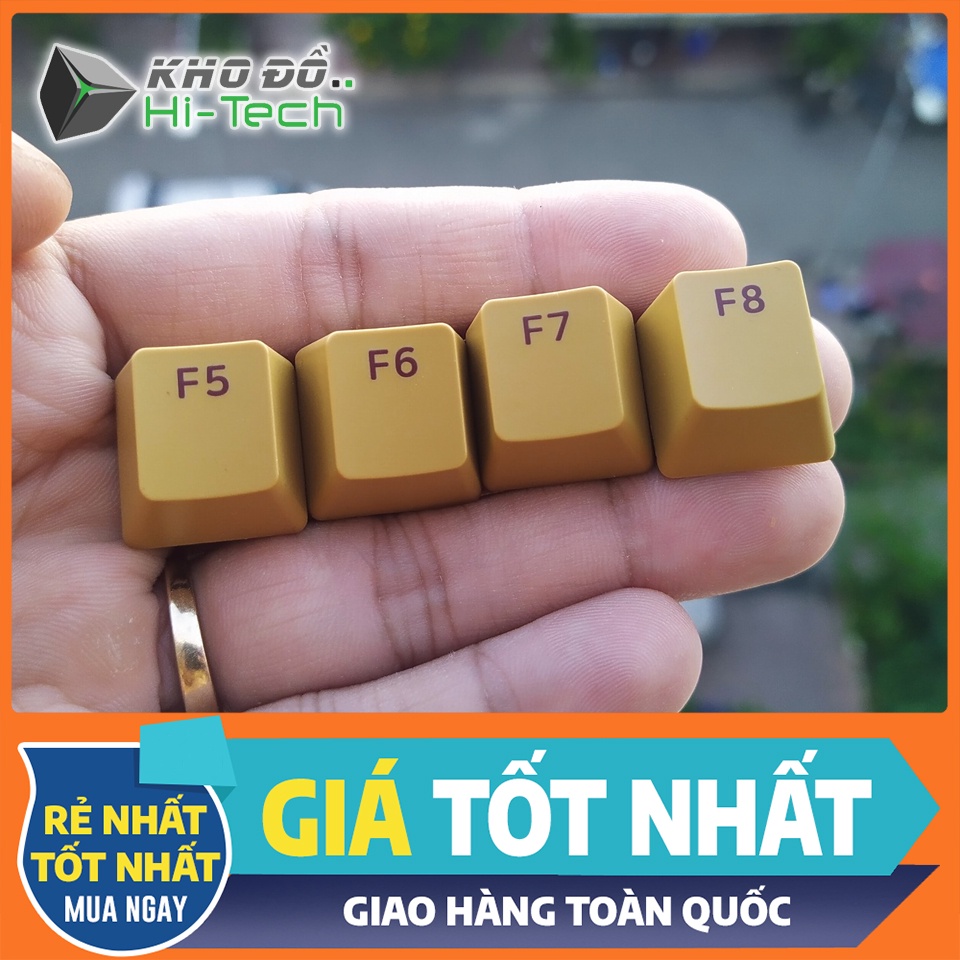 Keycap cà phê sữa đá lẻ 💖 𝘍𝘳𝘦𝘦𝘴𝘩𝘪𝘱 💖 OEM profile PBT double-shot