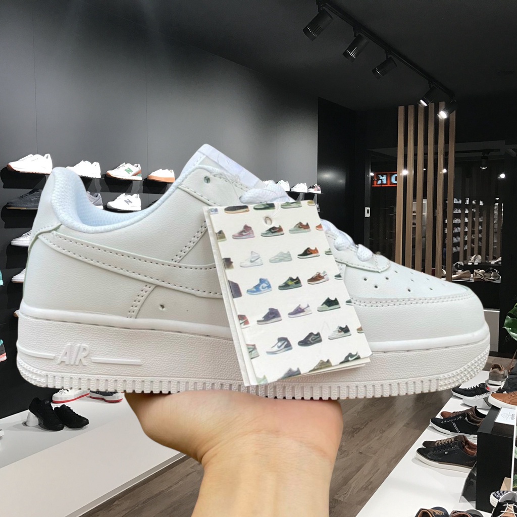 Giày AF1 trắng, giày Sneaker Nam Nữ full Size hàng Trung 11 >> SC ( Full bill,box ) | BigBuy360 - bigbuy360.vn