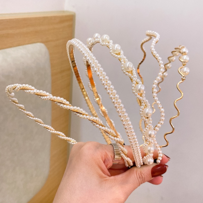 Bờm tóc nữ đính trai bản nhỏ tiểu thư BAG U BOMNGOCTRAI17