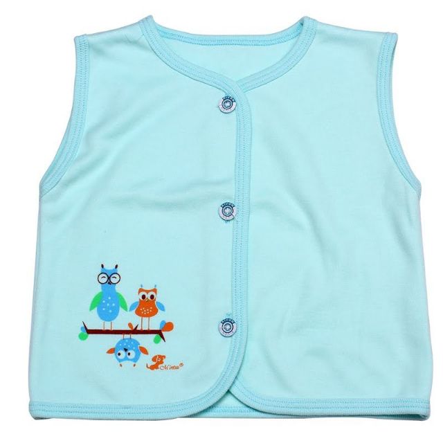 Áo gile Mintuu 2 lớp cotton dày đẹp 10-12kg