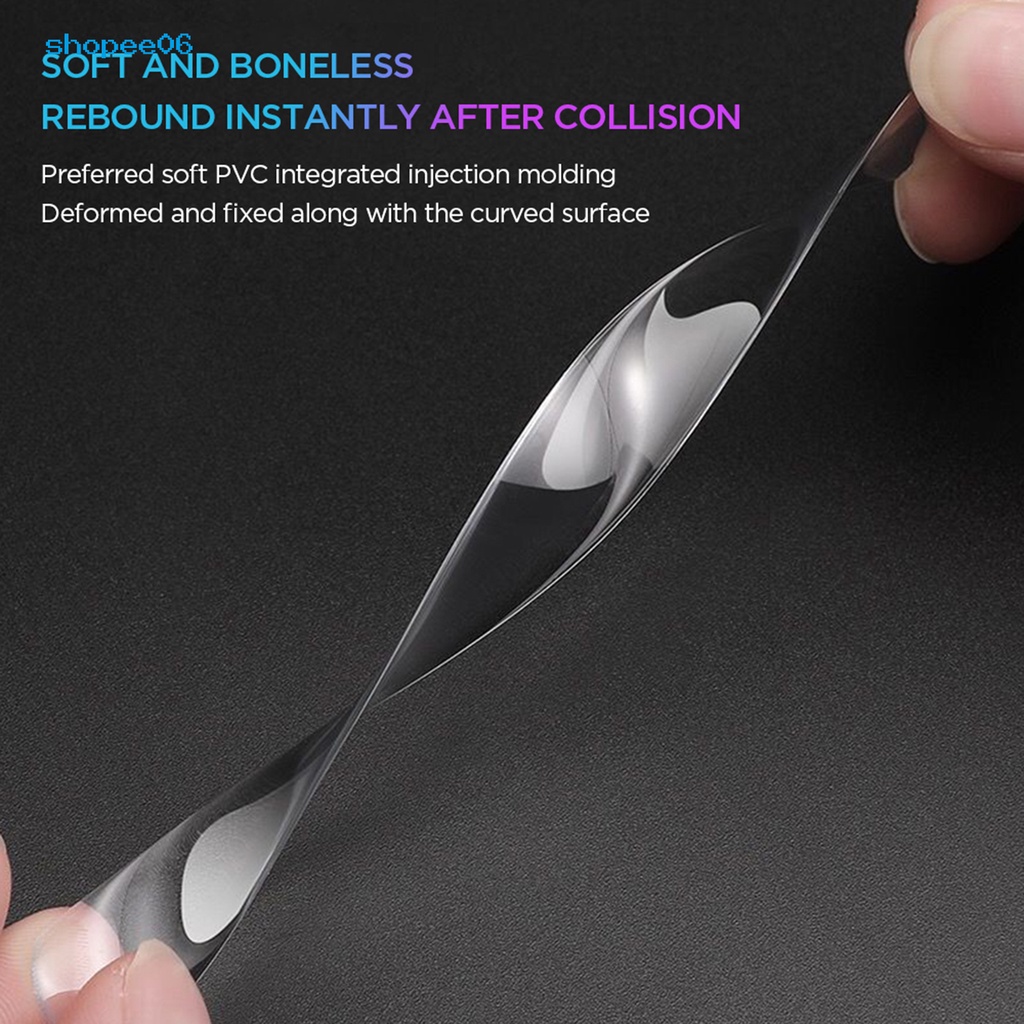 Set 8 Miếng Dán Trong Suốt Bảo Vệ Tay Cầm Cửa Xe Hơi Chống Trầy