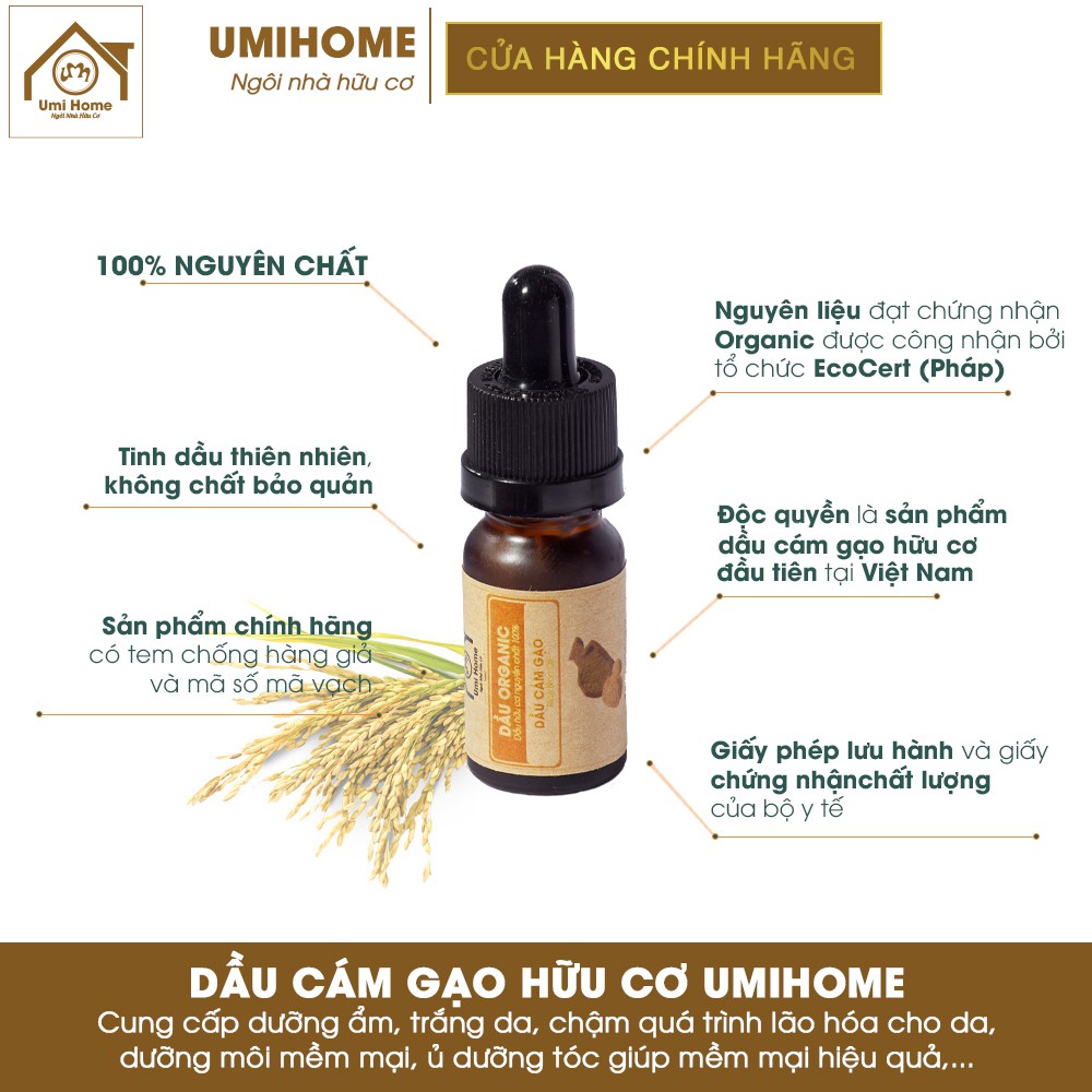 Combo đắp mặt dưỡng trắng da, ngừa mụn, tàn nhang UMIHOME với Tinh Bột Nghệ 135g và Mỡ Trăn 10ml - Tặng Dầu Cám Gạo 10ml