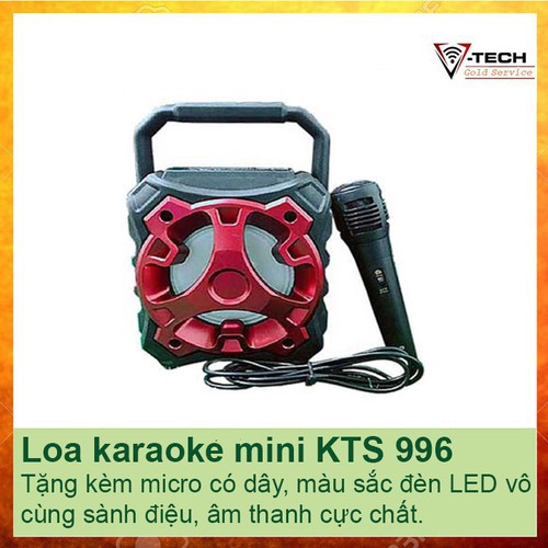 loa bluetooth KTS-996 có mic