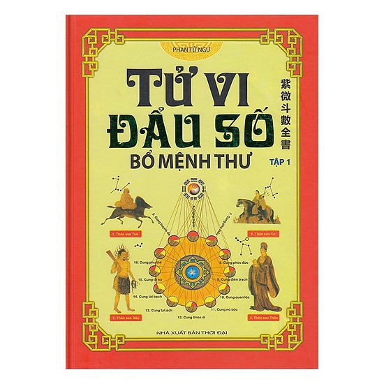 Sách: Tử Vi Đẩu Số - Bổ Mệnh Thư Tập 1 Gigabook