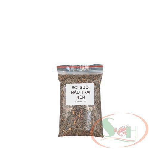 Thủy Mộc Sỏi Suối Nâu Tự Nhiên Trải Nền - Lẻ 1 Kg