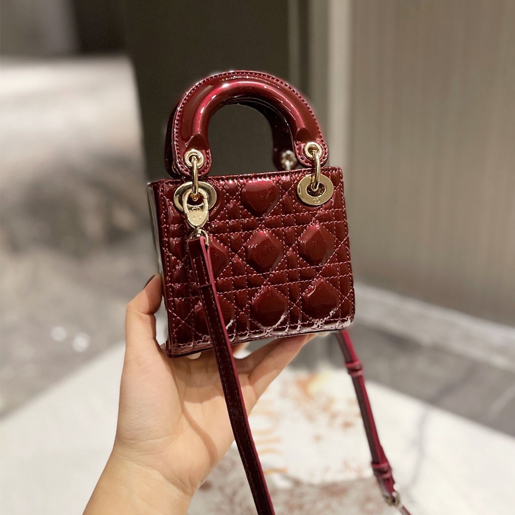 KIM4 Dior New Mini Lady handbag women fashion messenger bag shoulder bagwith box) 2021