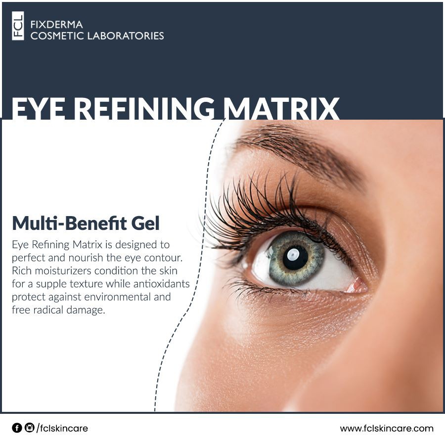 Gel giảm thâm nếp nhăn bọng mắt​​ Fixderma FCL Eye Refining Matrix 15g