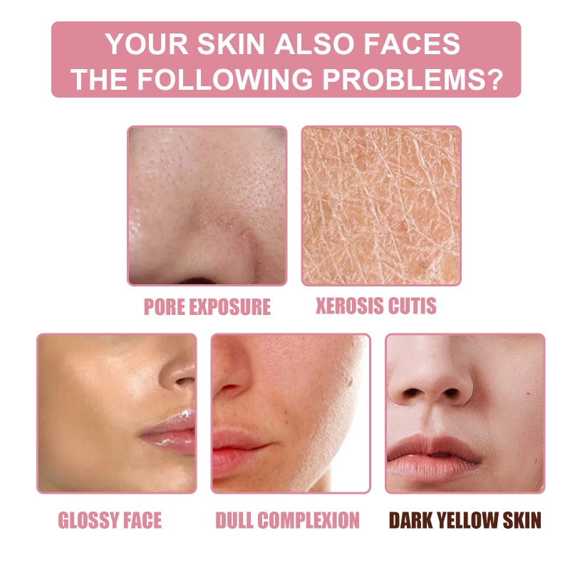 EELHOE Kem Lót Trang Điểm 30Ml Gel Che Khuyết Điểm Kem Lót Trang Điểm Kem Lót Cách Ly Dưỡng Ẩm-Ampere