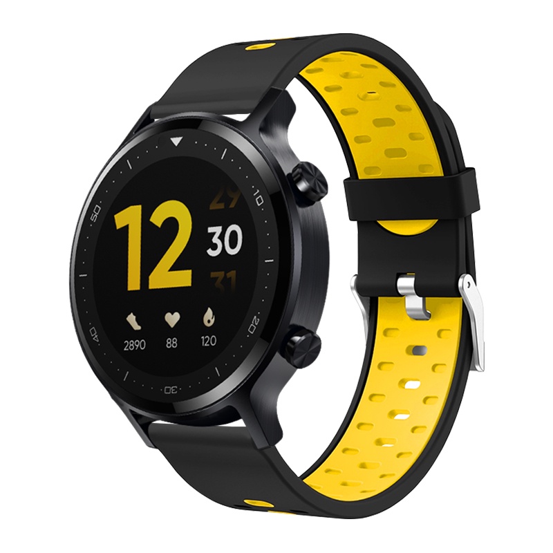 Dây Đeo Thay Thế Bằng Silicon Nhiều Màu Sắc Cho Realme Watch S & Realme S Pro