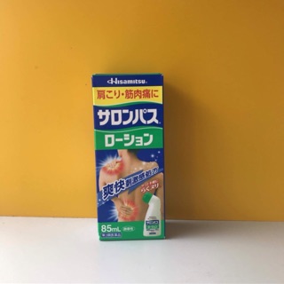 Dầu Nóng Xoa Bóp Salopas Hisamitsu Chai Lăn Tiện Lợi Nhật Bản 85ml