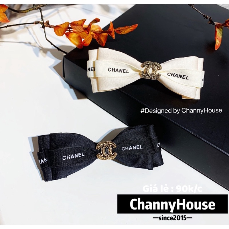 Channyhouse_Kẹp tóc nơ X & Di'0r sang chảnh