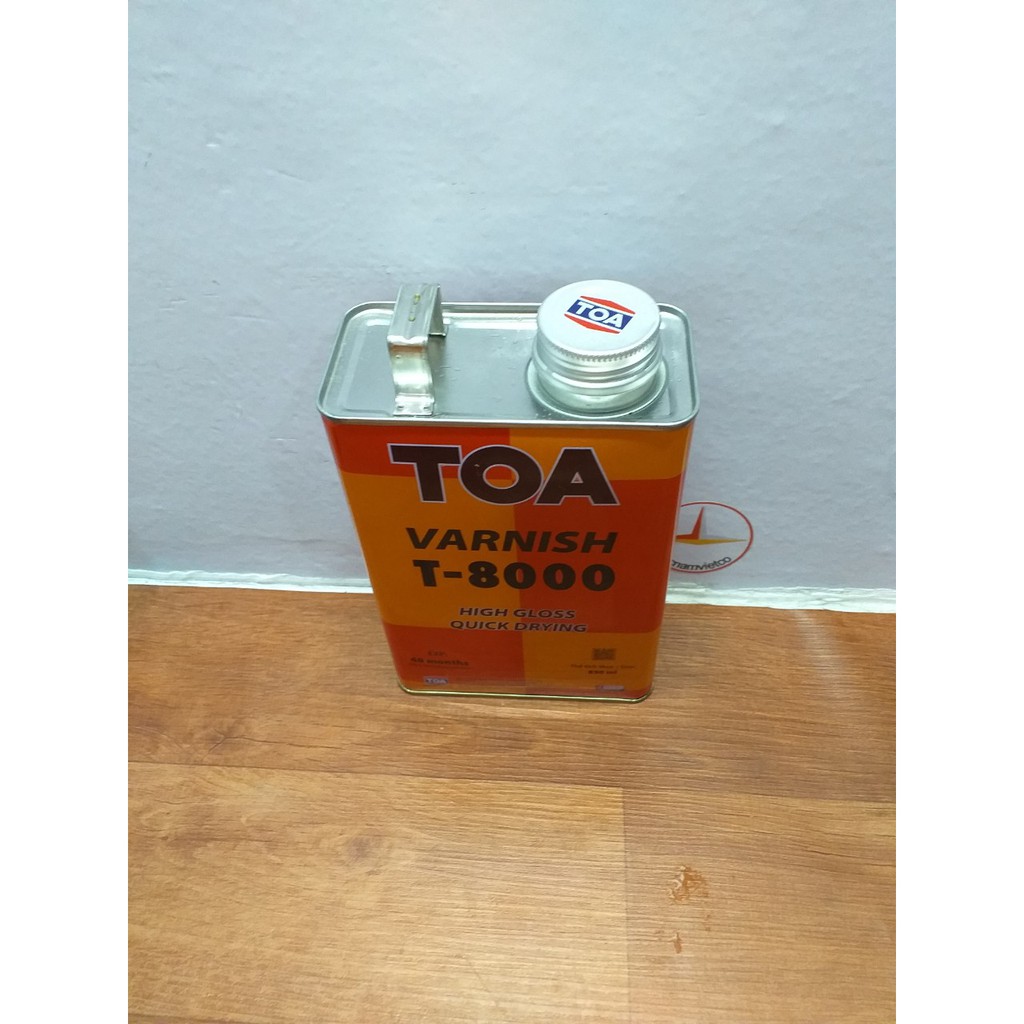 Dầu bóng TOA T 8000 bảo vệ bề mặt gỗ 1kg