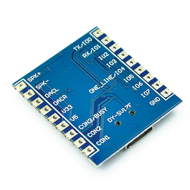 1 Mô Đun Máy Nghe Nhạc MP3 4MB Cổng USB Điều Khiển Tải Xuống DY-SV17F