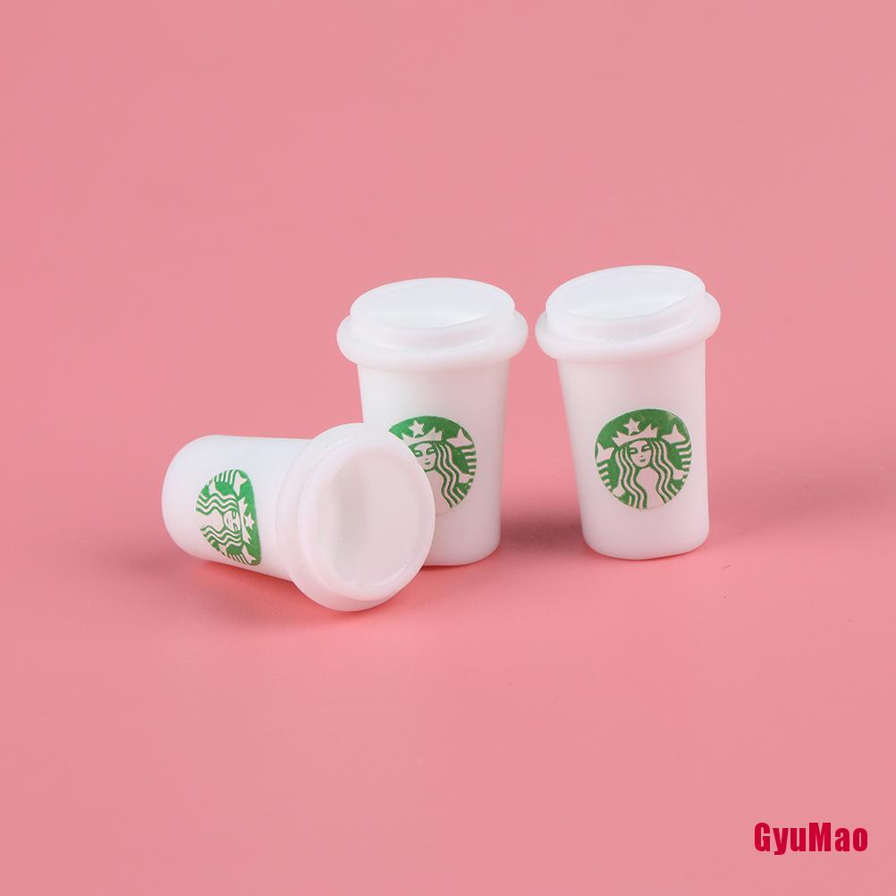 Set 3 Ly Đồ Ăn Bằng Nhựa Cho Nhà Búp Bê diy