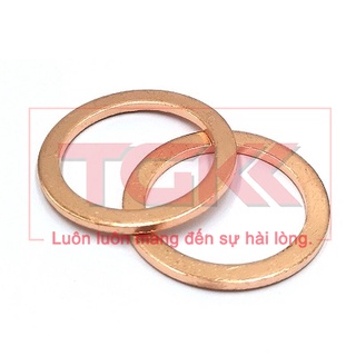 Long đen phẳng đồng M3-M16