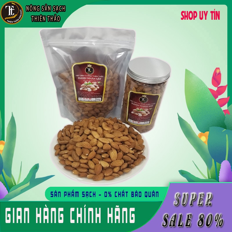 HẠNH NHÂN ÚC SỐNG 500G LOẠI 1 | BigBuy360 - bigbuy360.vn