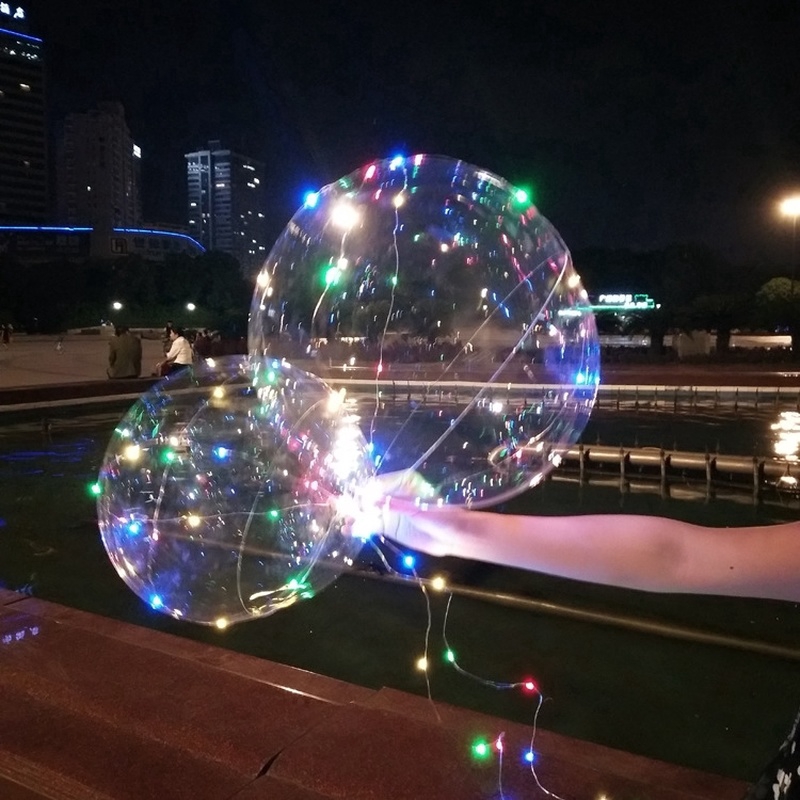 Bong bóng bơm hơi trong suốt không nhăn tiện dụng