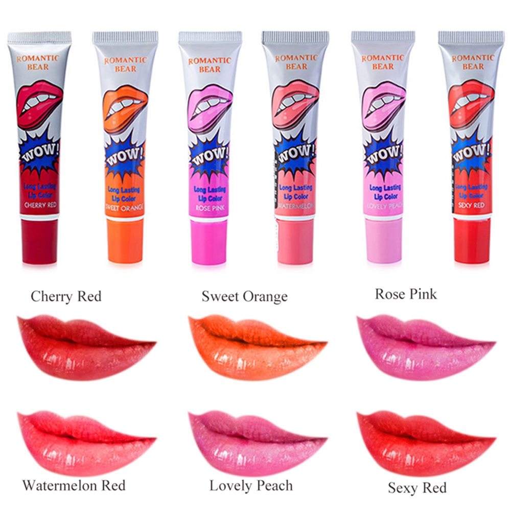 Son Tint Dưỡng Ẩm 6 Màu Thời Trang Cao Cấp