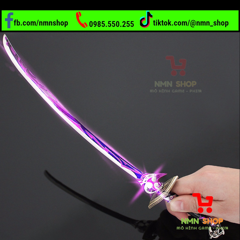 Mô hình game Genshin Impact - Ki.ếm Lôi Thần  30cm