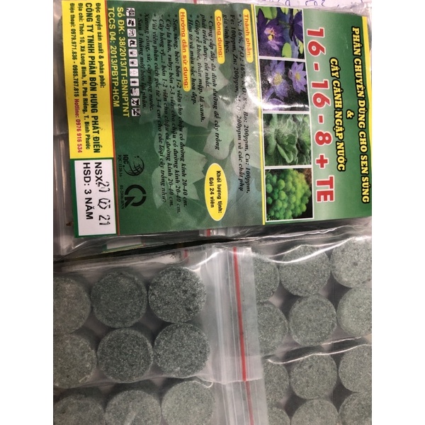 ☘ Phân bón chuyên dùng cho Cây Thủy Sinh, Sen, súng, bèo,....