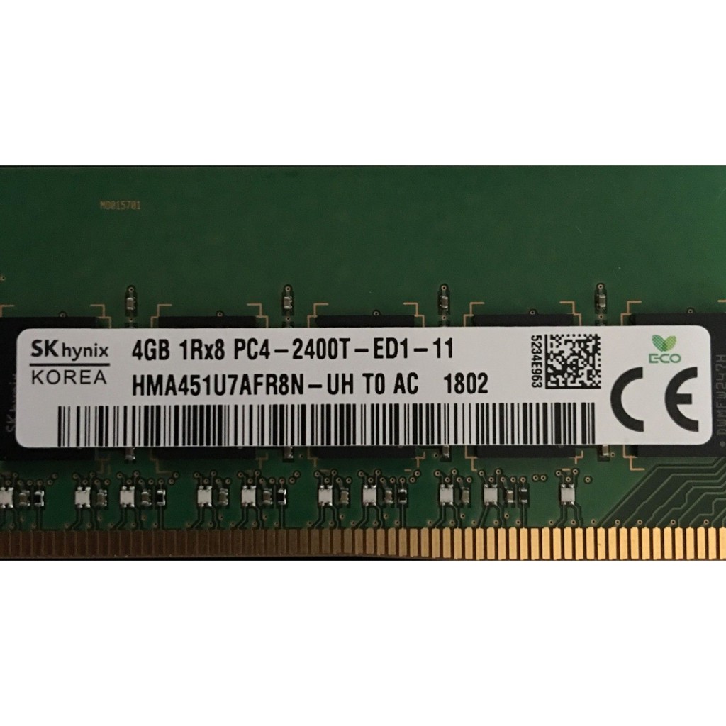 Ram Hynix 4GB Bus 2400 DDR4 PC4-19200 | WebRaoVat - webraovat.net.vn