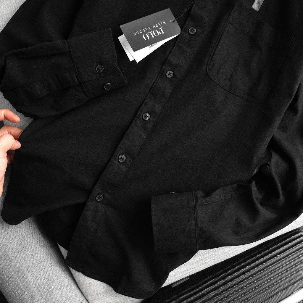 Áo sơ mi dài tay nam chất đũi xịn, nhẹ và thoáng mát