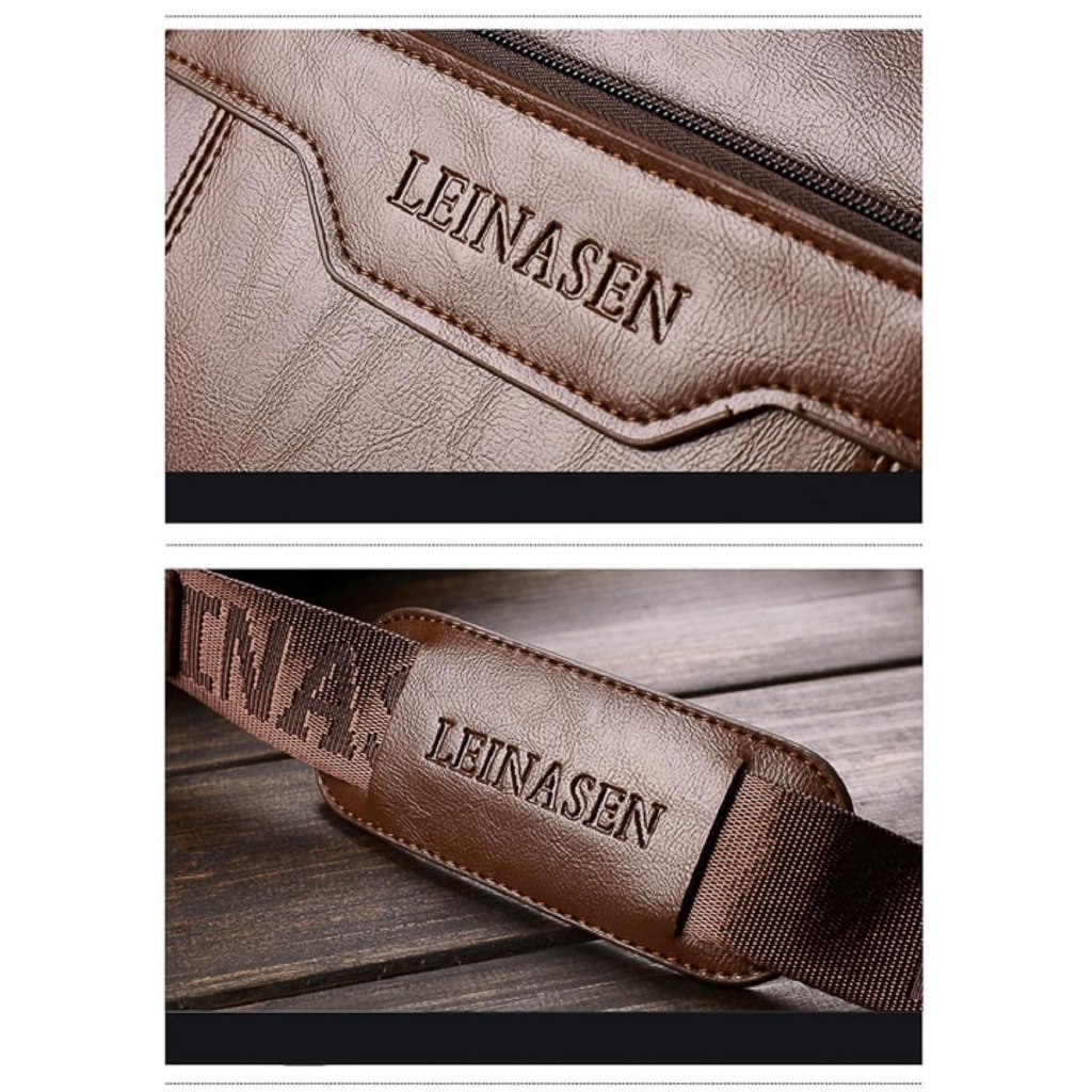 Túi da cao cấp LEINASEN thời trang nam túi xách công sở ngăn chứa rộng rãi tiện lợi Phặn Phặn | BigBuy360 - bigbuy360.vn