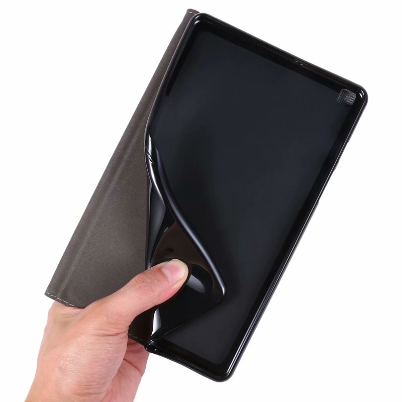 Bao da máy tính bảng phối vải jean cho Samsung Galaxy Tab A 8.0 2019 A8 SM-T290 SM-T295
