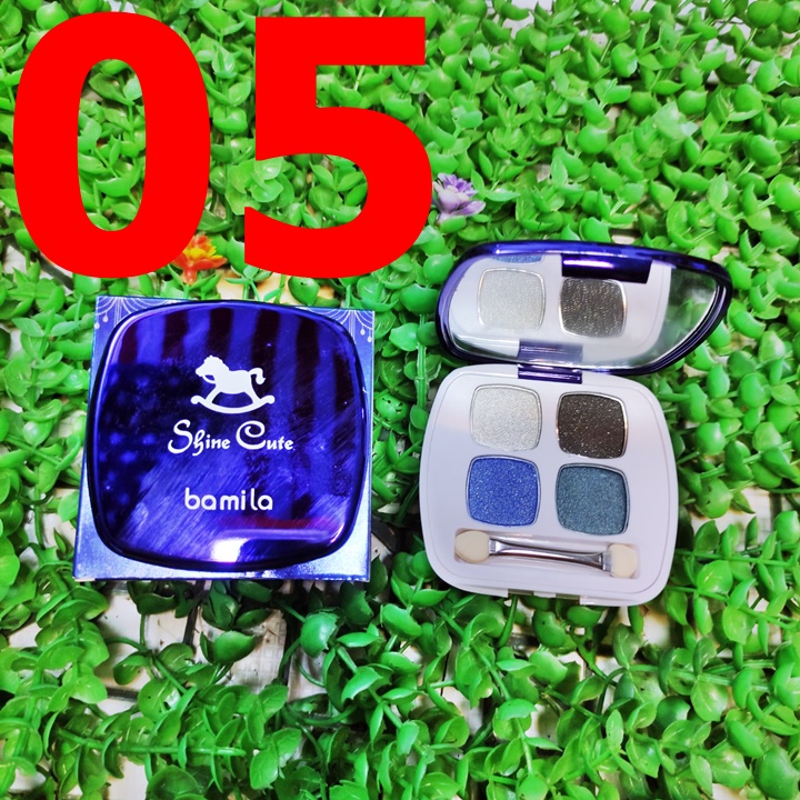 Phấn Mắt 4 Ô Bamila Màu Thời Thượng Hàn Quốc