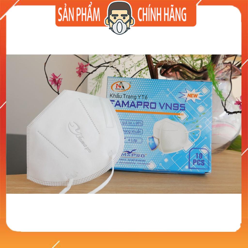 Combo 10c Khẩu trang VN95 FamaPro kháng khuẩn cao cấp