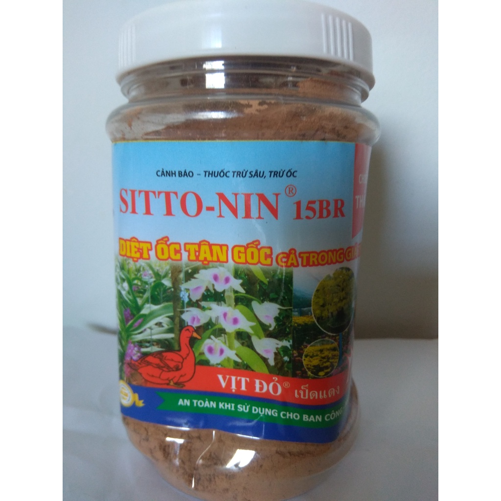 Sản phẩm SITTO-NIN trừ ốc tận gốc cả trong giá thể - chai 250 gram