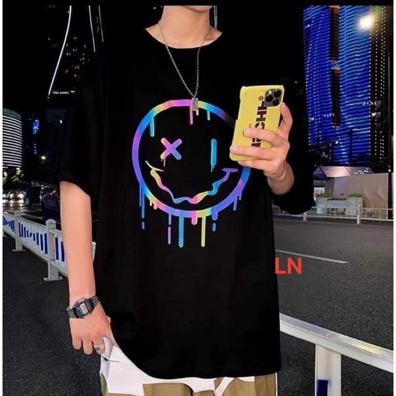 Áo mặt cười XI tan chảy phản quang DA6