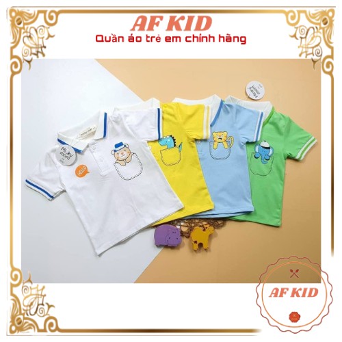 Áo Polo cộc tay cho bé  Áo cotton cổ bẻ Polo cho bé trai bé gái  Quần áo trẻ em