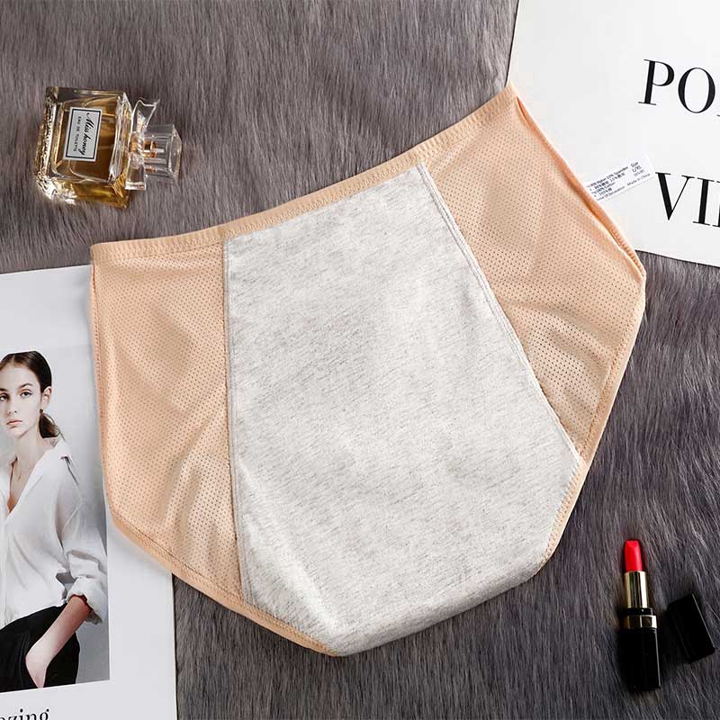 Quần lót cotton lưng cao chống nước kháng khuẩn thoáng khí thoải mái ấm áp dành cho nữ | BigBuy360 - bigbuy360.vn
