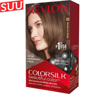 Thuốc nhuộm tóc Revlon số 40 Medium Ash Brown suu.shop cam kết 100% chính hãng.
