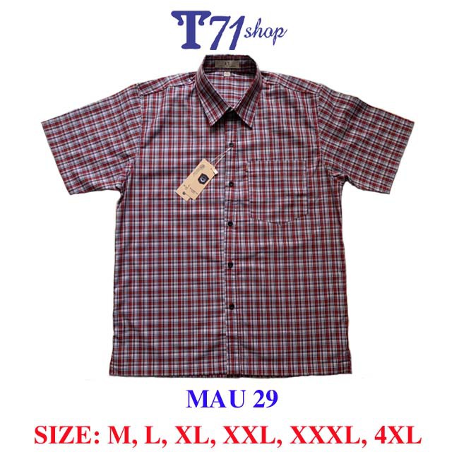 SƠ MI NAM-SƠ MI TAY NGẮN-CHẤT LIỆU KATE SILK-CỰC ĐẸP-T71SHOP | BigBuy360 - bigbuy360.vn