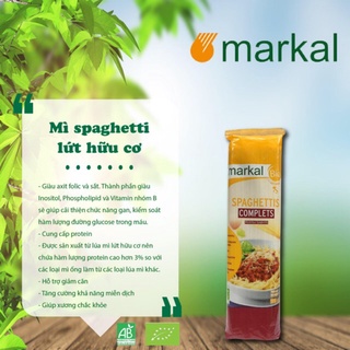 Mì spaghetti lứt hữu cơ 500g (Markal) - Mì Ý Lứt