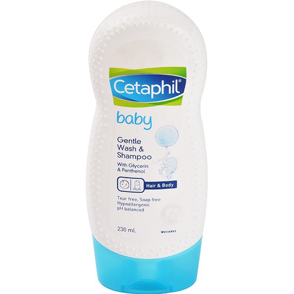 Sữa Tắm Gội Cetaphil Baby Wash and Shampoo (230ml)