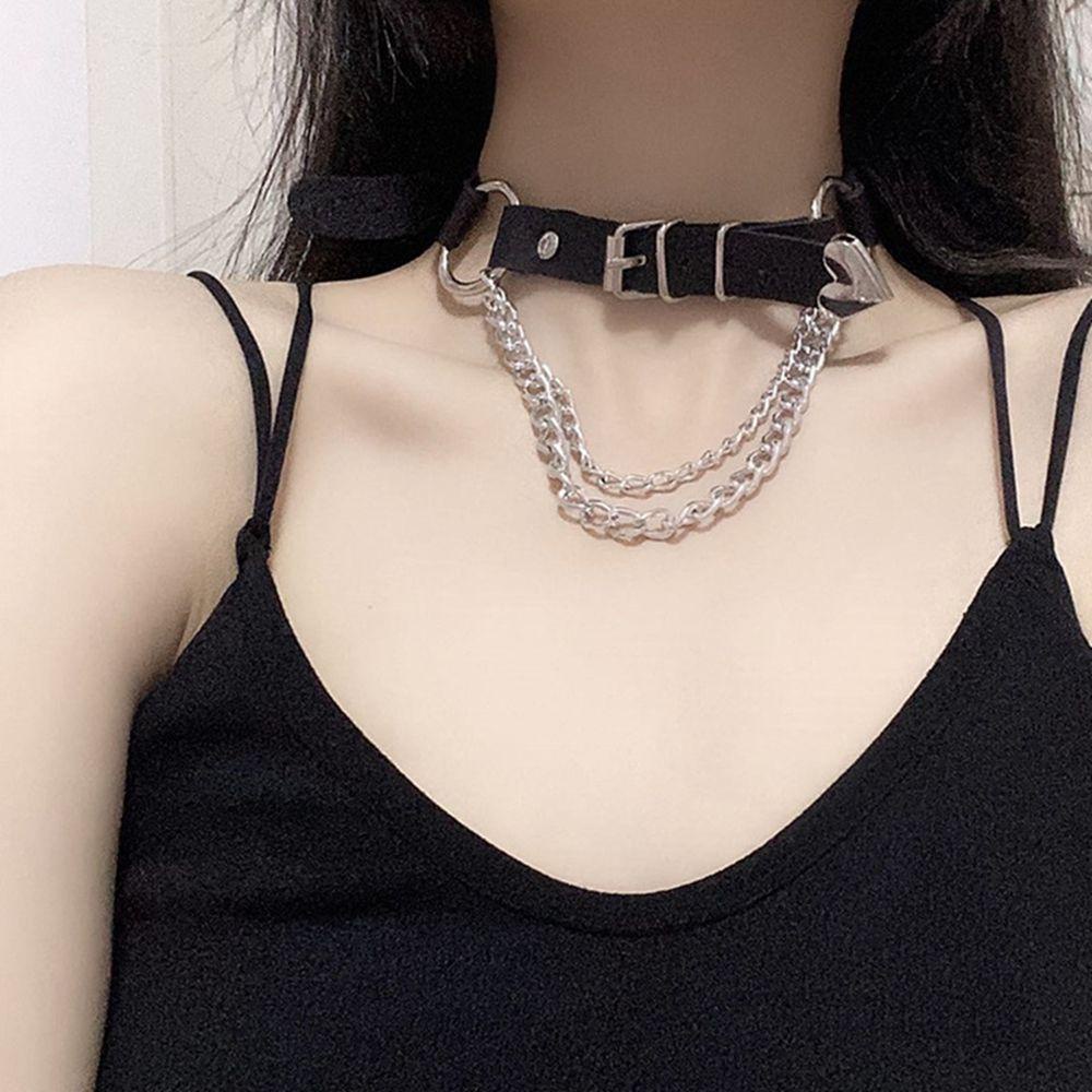 Vòng Cổ Choker Dáng Dài Thiết Kế Dễ Thương Phong Cách Hàn Quốc Dành Cho Nữ