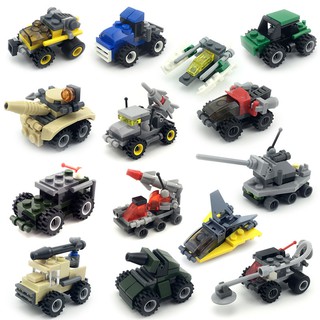 Đồ chơi lắp ráp mô hình xe tăng mini
